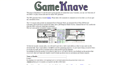 Desktop Screenshot of gameknave.com