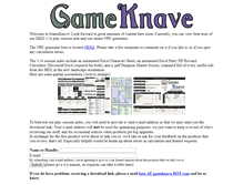 Tablet Screenshot of gameknave.com